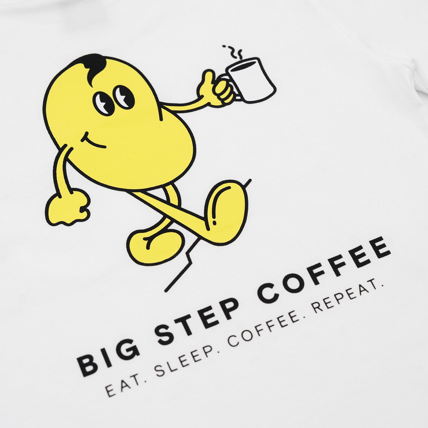 Big Step Coffee Pocket Tee (Toddler)