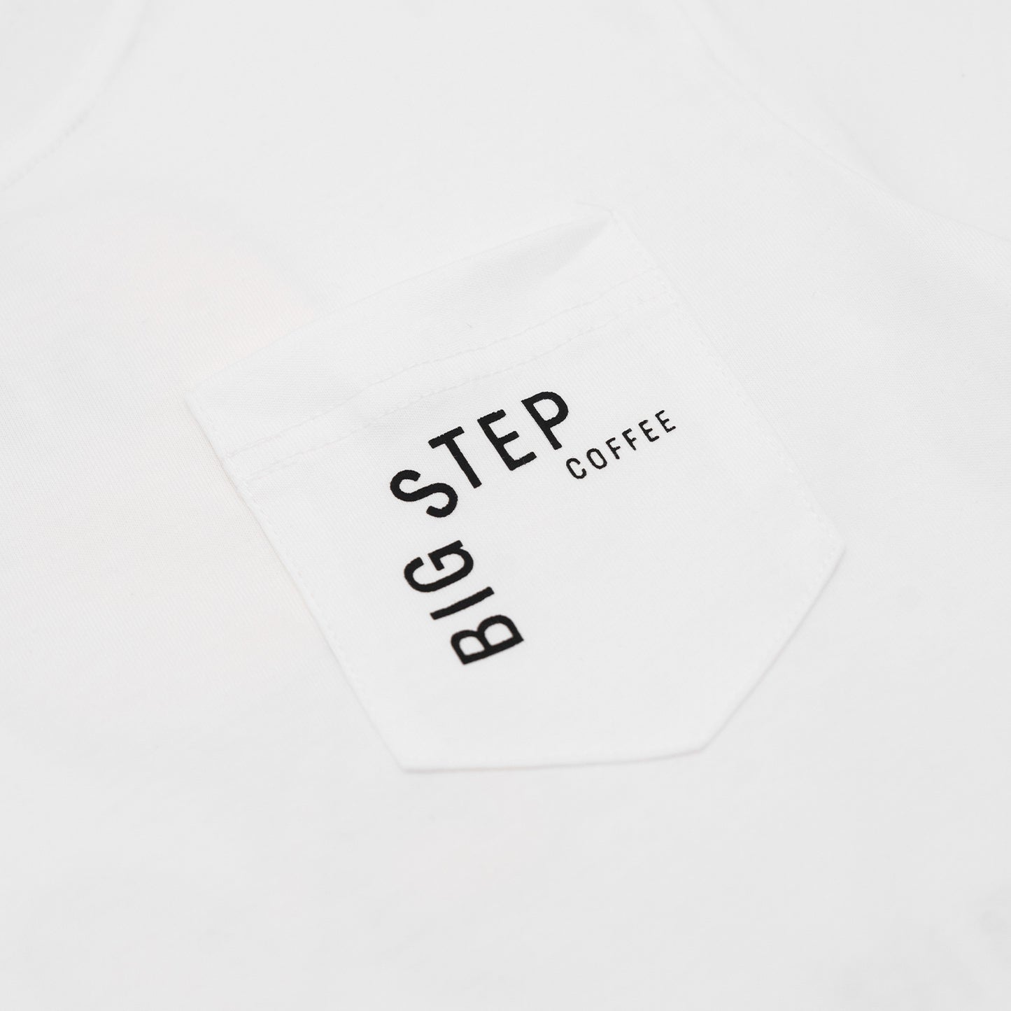 Big Step Coffee Pocket Tee (Toddler)