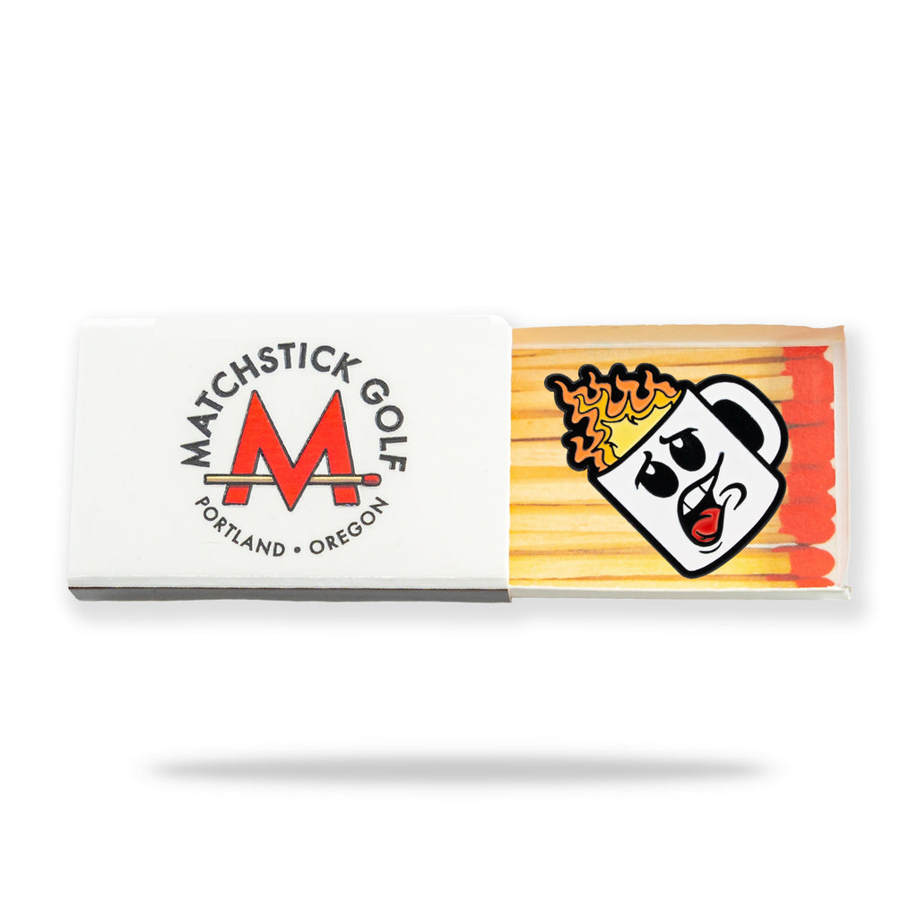Golf Ball Marker - Flaming Coffee Mug