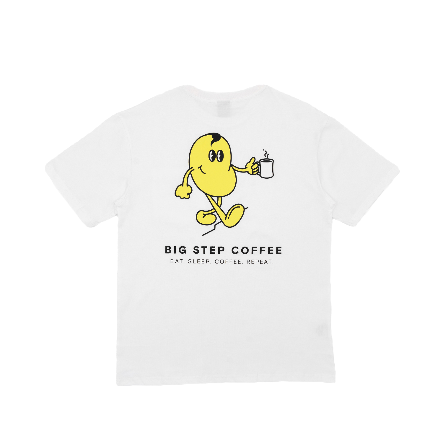 Big Step Coffee Pocket Tee (Adult)