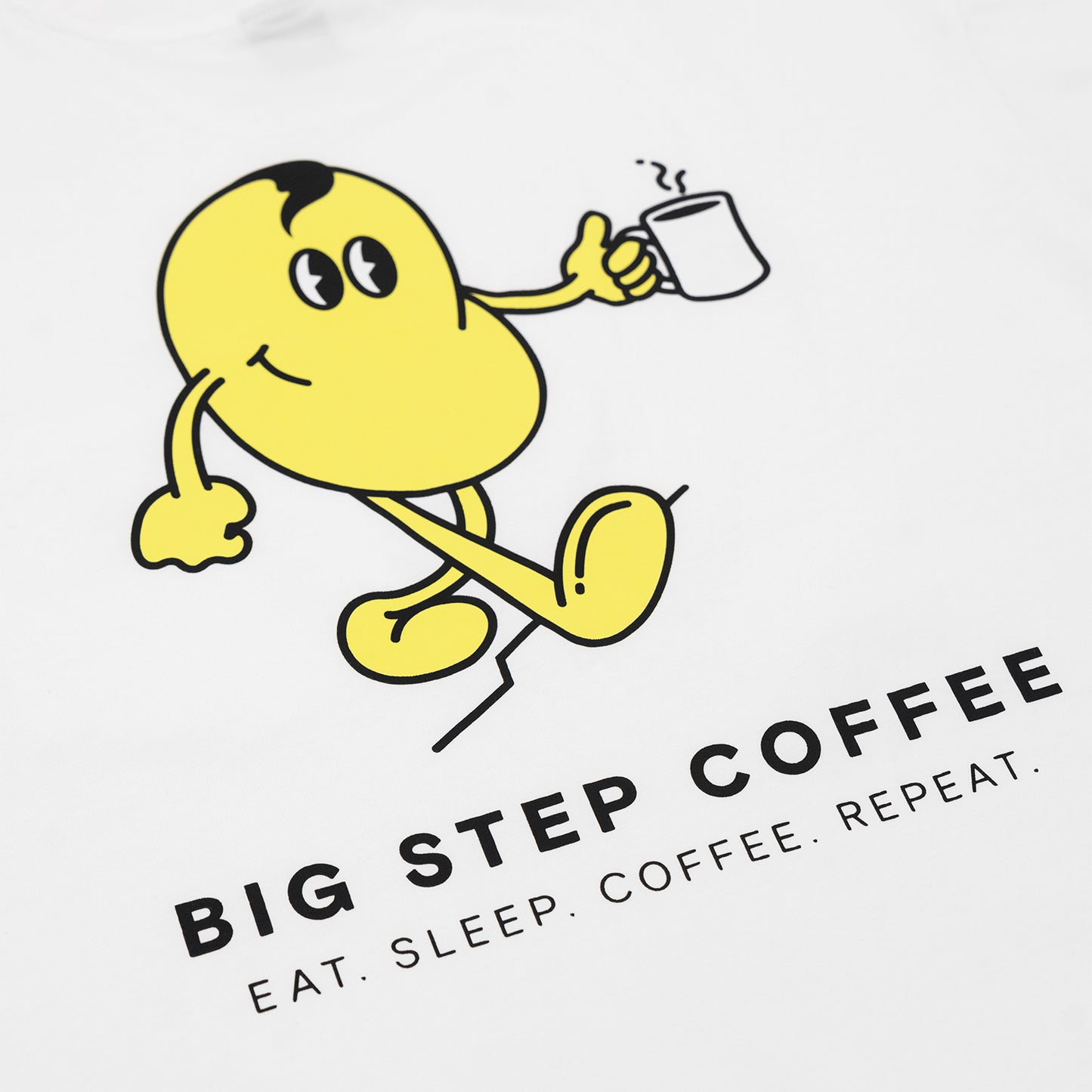 Big Step Coffee Pocket Tee (Adult)