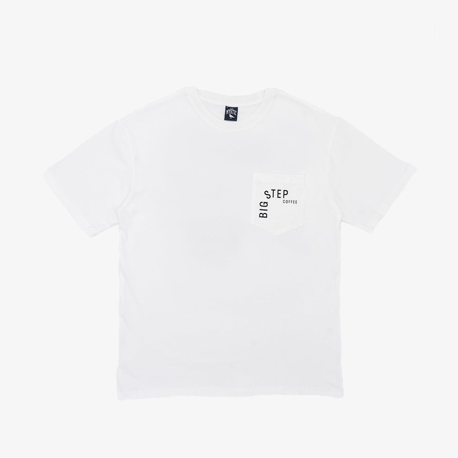 Big Step Coffee Pocket Tee (Adult)