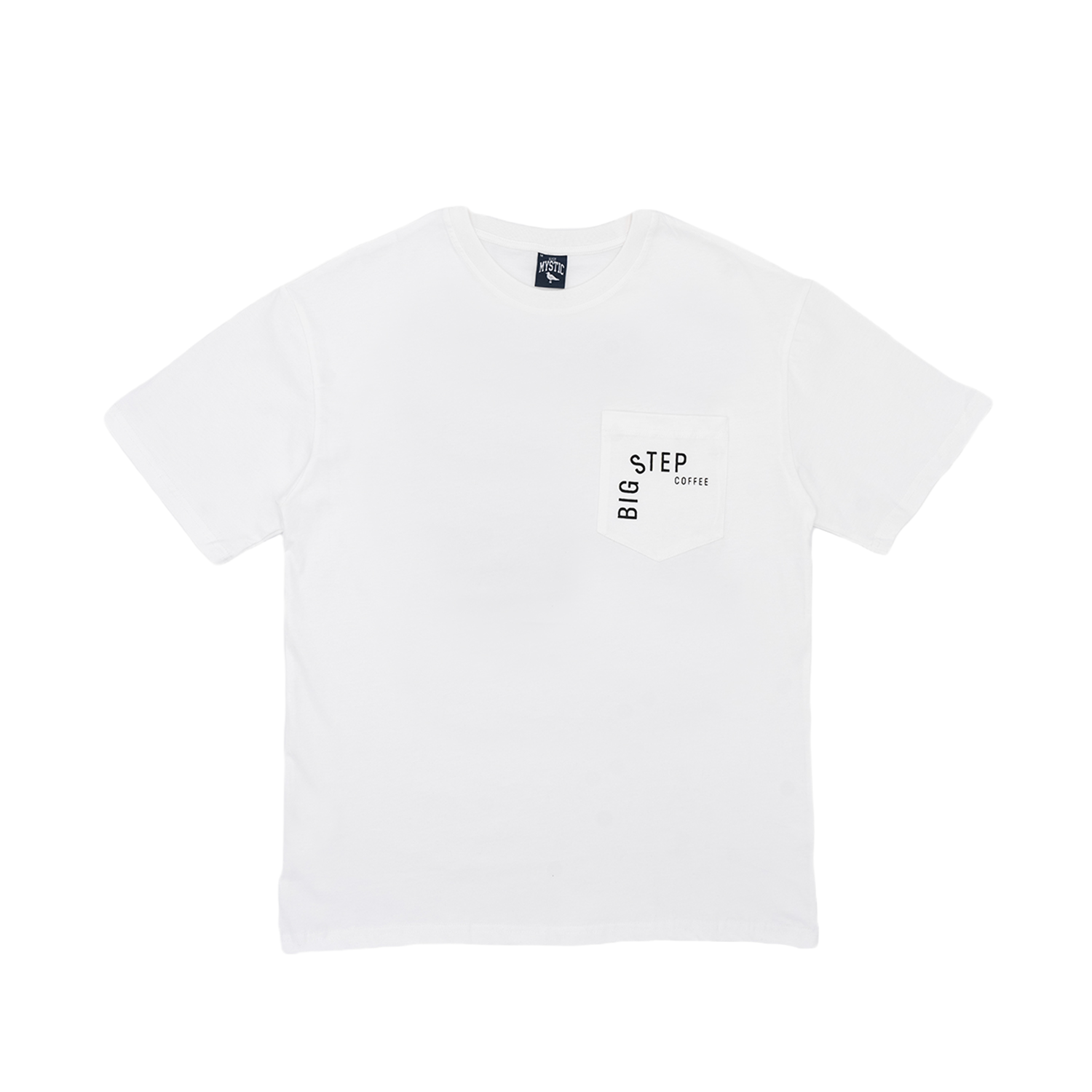 Big Step Coffee Pocket Tee (Adult)