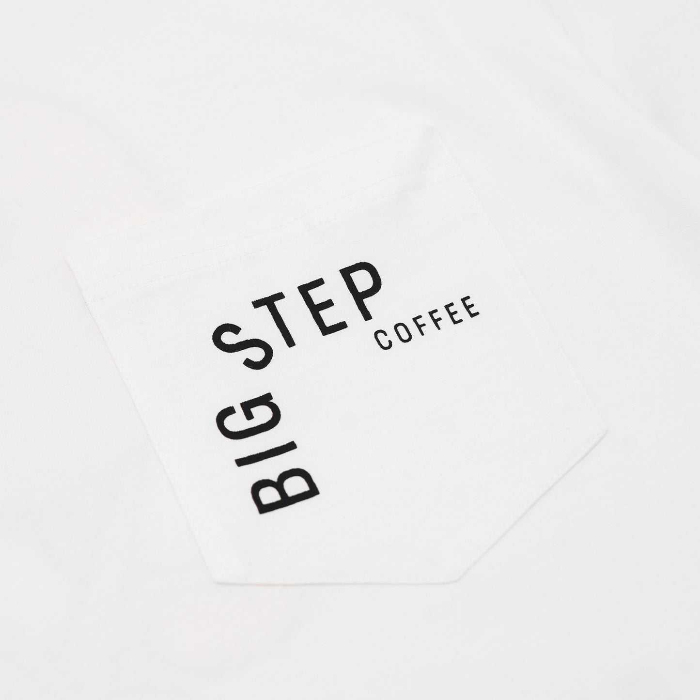 Big Step Coffee Pocket Tee (Adult)