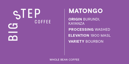 Burundi Matongo (Light Sweetness and Smooth)